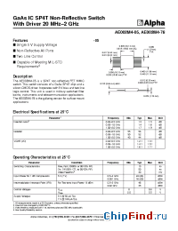 Datasheet AE002M4-05_78 manufacturer Skyworks