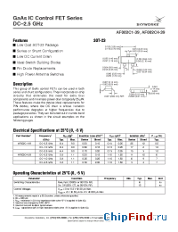 Datasheet AF002C1-39_C4-39 manufacturer Skyworks