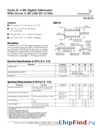 Datasheet AK100-25 manufacturer Skyworks