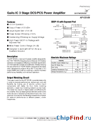 Datasheet AP122-89 manufacturer Skyworks
