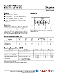 Datasheet AS018R2-00 manufacturer Skyworks