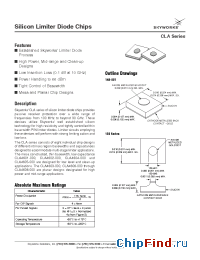 Datasheet CLA4601-000 manufacturer Skyworks