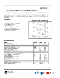 Datasheet 34063AP1 производства SLS