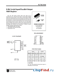 Datasheet 74LS164 manufacturer SLS