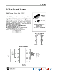 Datasheet SL4028BD manufacturer SLS