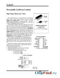 Datasheet SL4029B manufacturer SLS