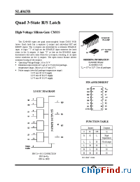 Datasheet SL4043BD manufacturer SLS
