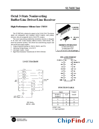 Datasheet SL74HC manufacturer SLS