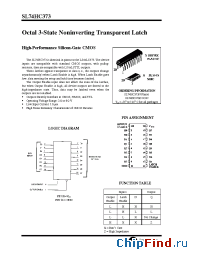 Datasheet SL74HC373N manufacturer SLS