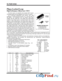 Datasheet SL74HC4046D manufacturer SLS