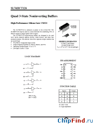 Datasheet SL74HCT126N manufacturer SLS