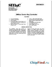 Datasheet DBC98C51 производства SMSC