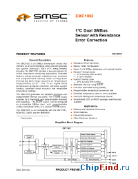 Datasheet EMC1002-1-ACM-TR manufacturer SMSC