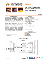 Datasheet EMC1023-3-ACZL-TR manufacturer SMSC