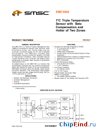Datasheet EMC1043-2-ACZL-TR производства SMSC