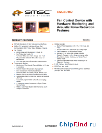 Datasheet EMC6D102-CZC manufacturer SMSC