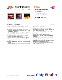 Datasheet GT3200 manufacturer SMSC