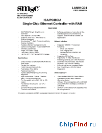 Datasheet LAN91C94 manufacturer SMSC