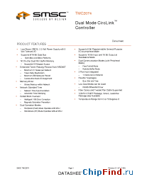 Datasheet TMC2074-NE manufacturer SMSC