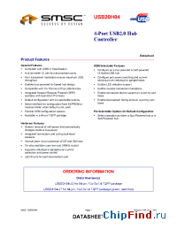 Datasheet USB20H04-JD manufacturer SMSC