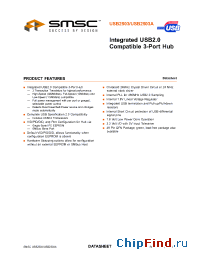 Datasheet USB2503 manufacturer SMSC