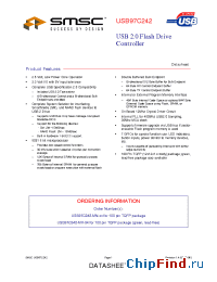 Datasheet USB97C242 manufacturer SMSC