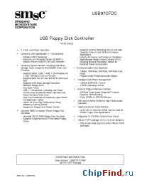 Datasheet USB97CFDC производства SMSC