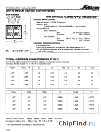 Datasheet 107XC005 manufacturer Solitron