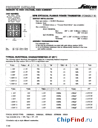 Datasheet 196XC002 manufacturer Solitron