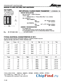 Datasheet 269XC004 manufacturer Solitron
