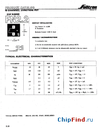 Datasheet 2N3457 производства Solitron