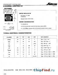 Datasheet 2N4858A manufacturer Solitron