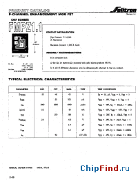 Datasheet 3N173 manufacturer Solitron