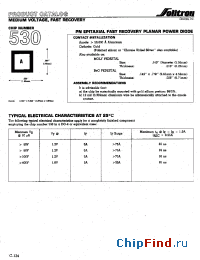 Datasheet 530XC004 manufacturer Solitron