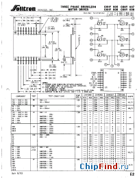 Datasheet CHHY006 производства Solitron