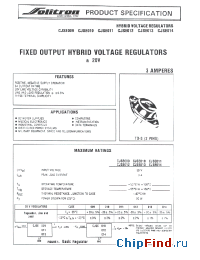 Datasheet CJSE009 производства Solitron