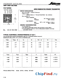 Datasheet SDT18802 manufacturer Solitron