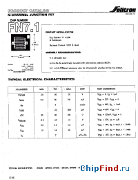 Datasheet TIS73 производства Solitron