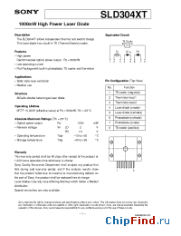 Datasheet SLD304XT-21 manufacturer SONY