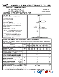 Datasheet 1N4003G manufacturer SSE