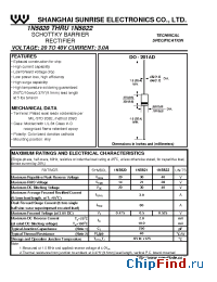 Datasheet 1N5820 manufacturer SSE