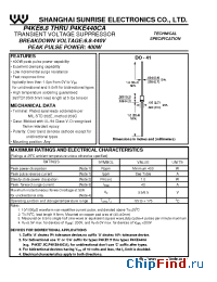 Datasheet P4KE110 manufacturer SSE