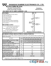 Datasheet RL151G manufacturer SSE