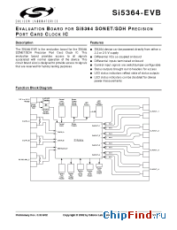 Datasheet SI5364-EVB manufacturer Solid State