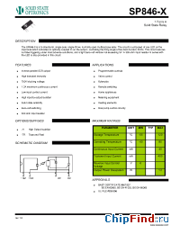 Datasheet SP846-H manufacturer Solid State