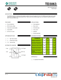 Datasheet TD3063-H manufacturer Solid State