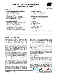 Datasheet SST28SF040A-120 manufacturer SST