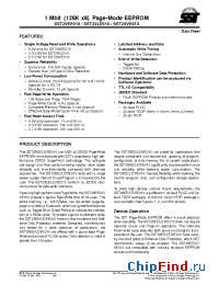 Datasheet SST29EE010-150-4I-EH manufacturer SST