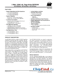 Datasheet SST29VE020-200-4I-NH manufacturer SST