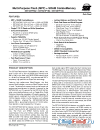 Datasheet SST32HF162-70-4E-EK manufacturer SST